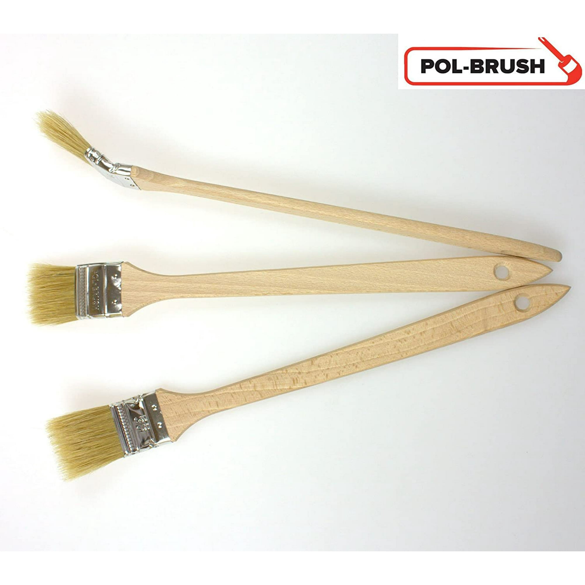 2 Trim Case of 12 2 Bristle Magnolia Brush RAD-2 Bent Ferrule Radiator Brush 